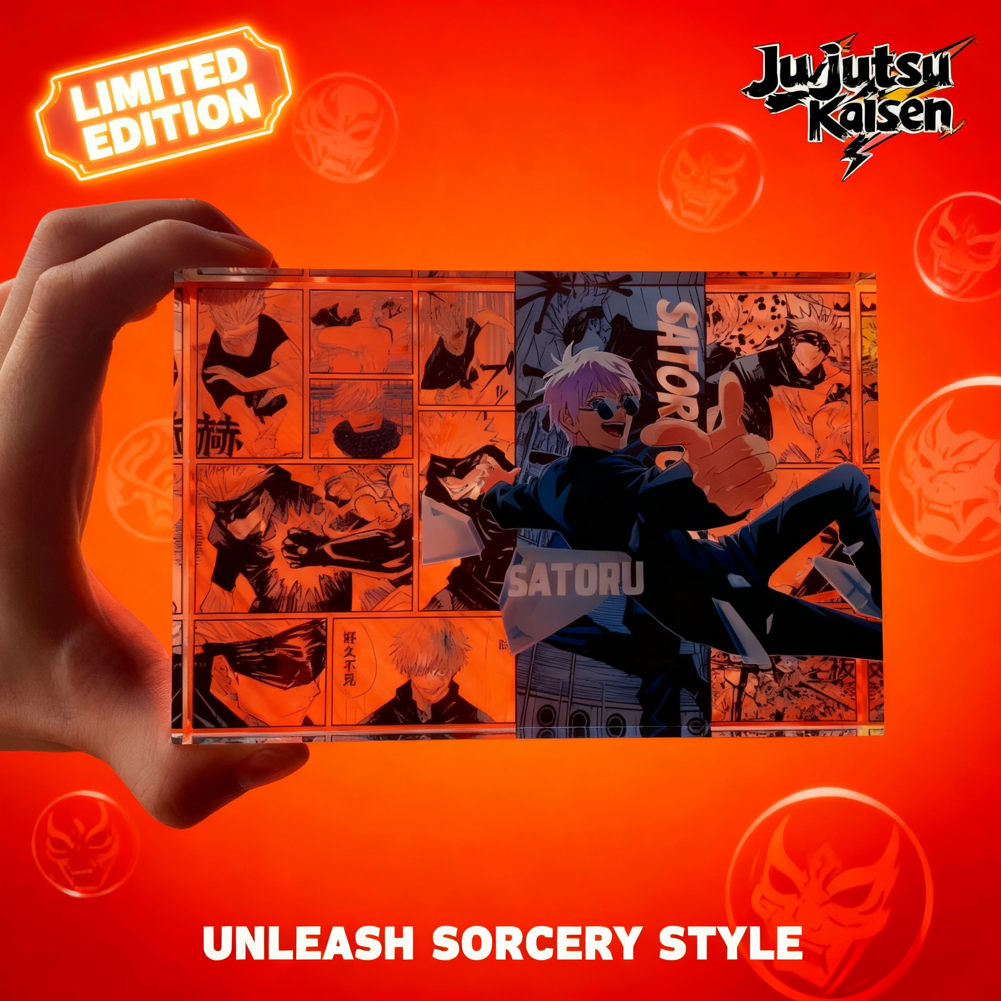 Gojo Anime Merchandise - Jujutsu Kaisen Acrylic Stand Figure Gojo