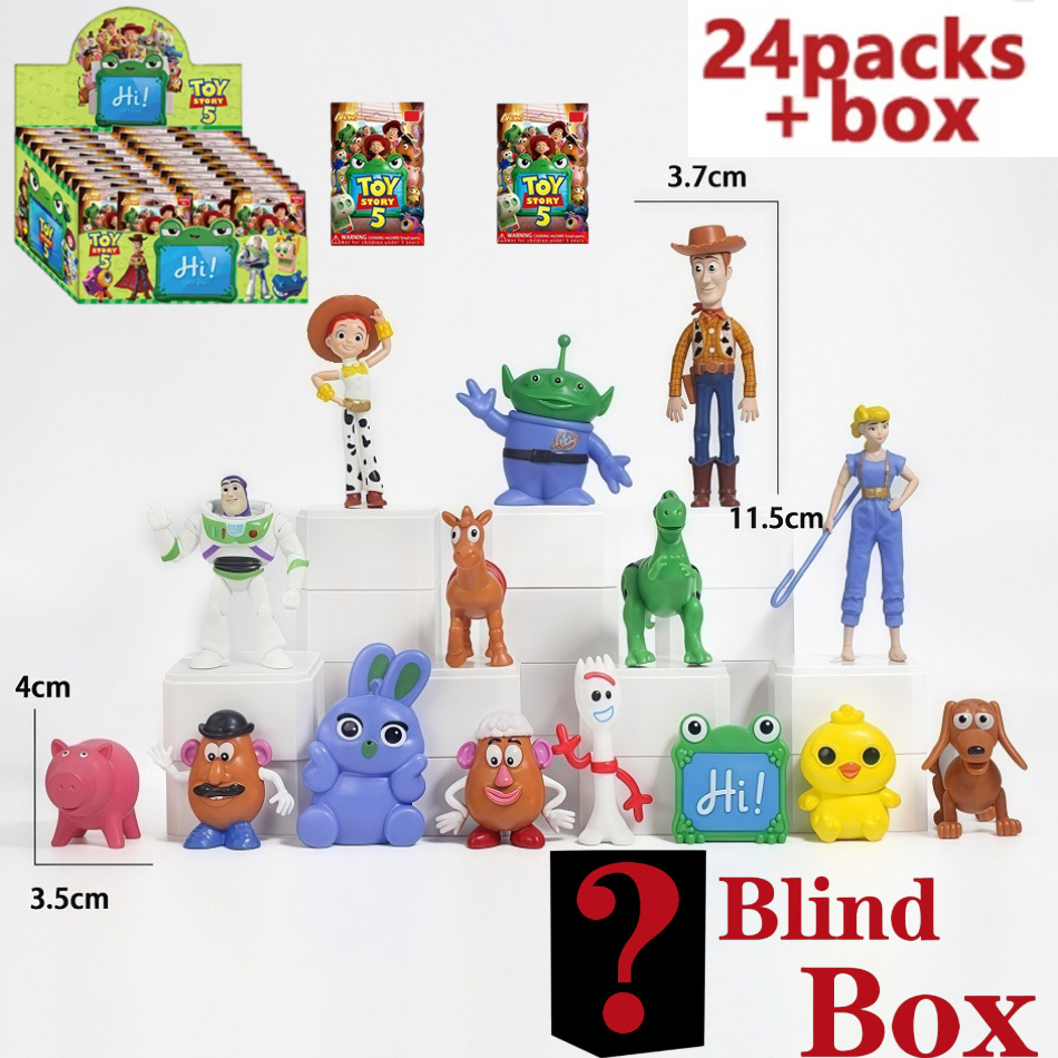 Popular Anime Merchandise - popular Random 1-24PCS Toy Story Blind