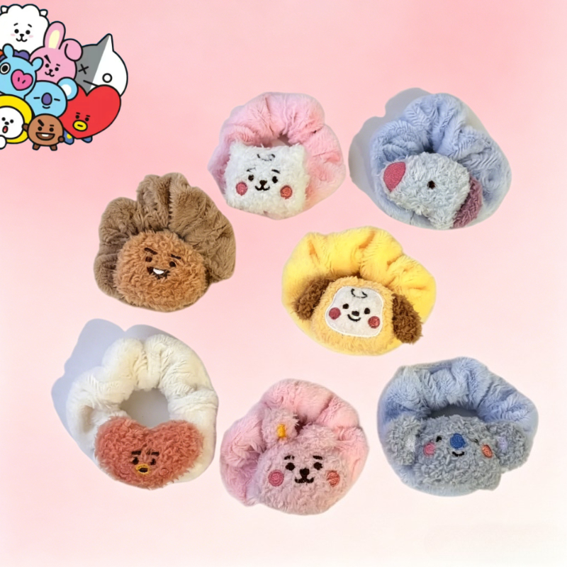 Anime Merchandise Usa - BT21 cartoon cute plush doll hair