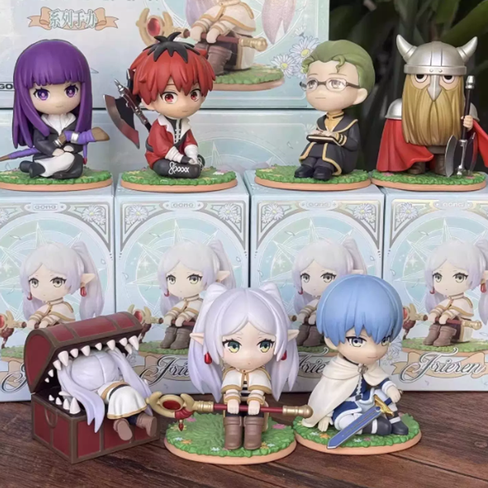 Frieren Anime Merchandise - 6PCS/set Frieren: Beyond Journey's End 7cm