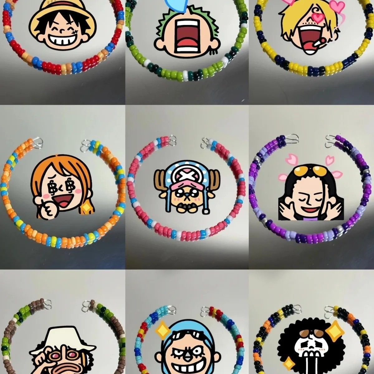 Popular Anime Merchandise - One Piece bracelet cool merchandise couple