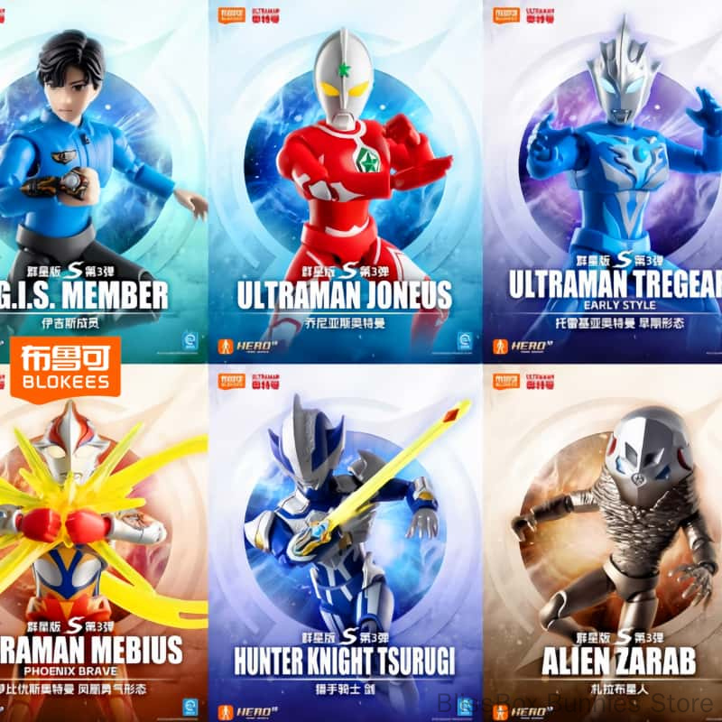 Genuine Blokees Ultraman Taiga – обзор и цена Figure Display Box