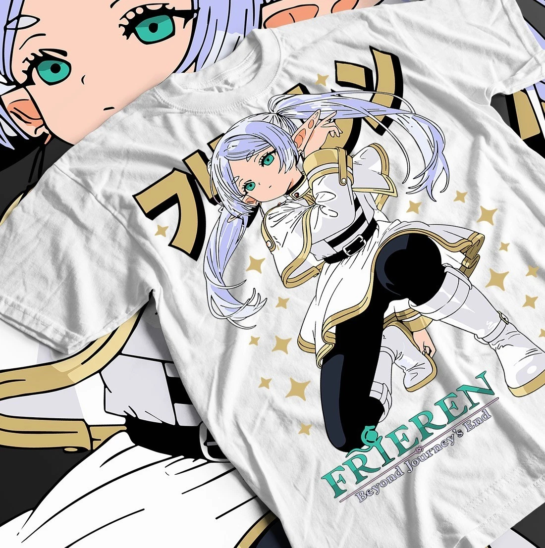 Fern Stark Anime Gifts T-Shirt – обзор и цена Frieren Anime Merchandise