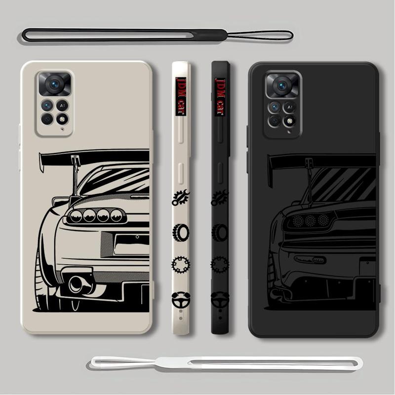 JDM Dream Car Phone Case for X – обзор и цена Lanyard Anime Logo