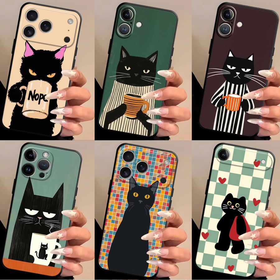 Black Cat Case for Apple iPhon – обзор и цена Lanyard Anime Logo