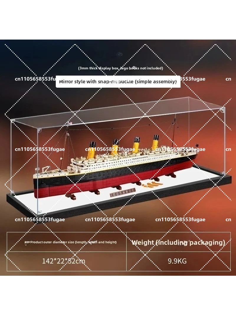 Suitable for 10294 Titanic mod – обзор и цена Figure Display Box