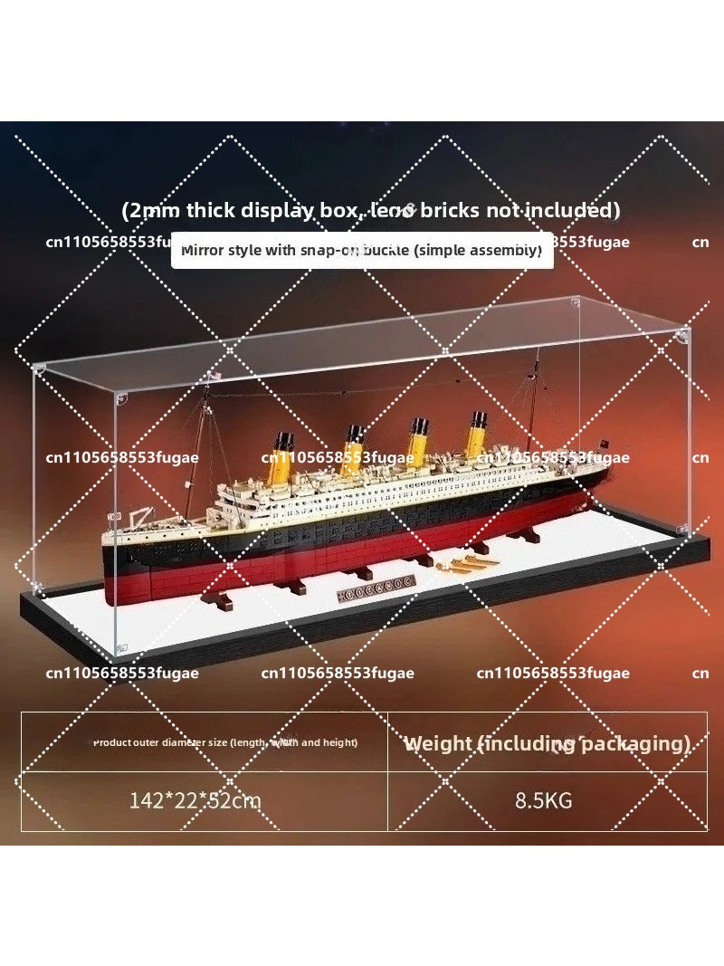 Suitable for 10294 Titanic mod – обзор и цена Figure Display Box