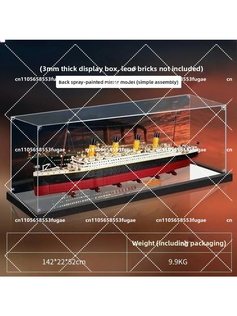 Suitable for 10294 Titanic mod – обзор и цена Figure Display Box