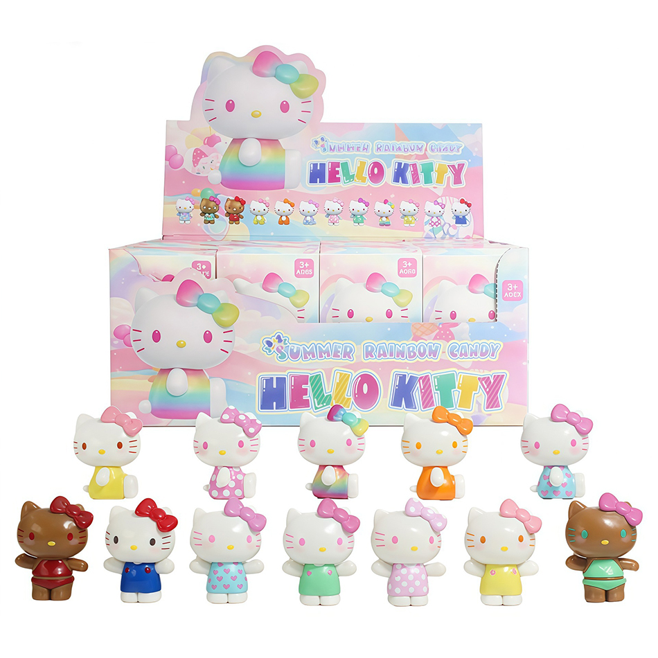 Hello Cat Summer Rainbow Serie – обзор и цена Figure Display Box