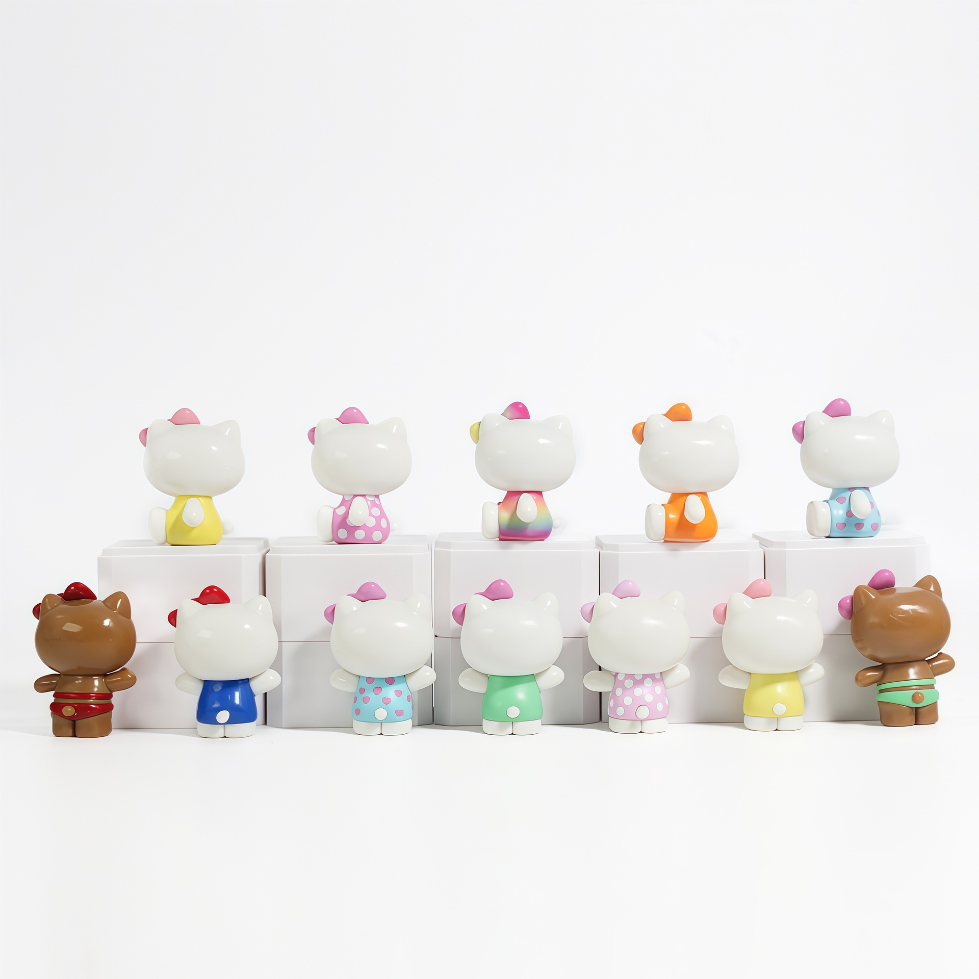 Hello Cat Summer Rainbow Serie – обзор и цена Figure Display Box