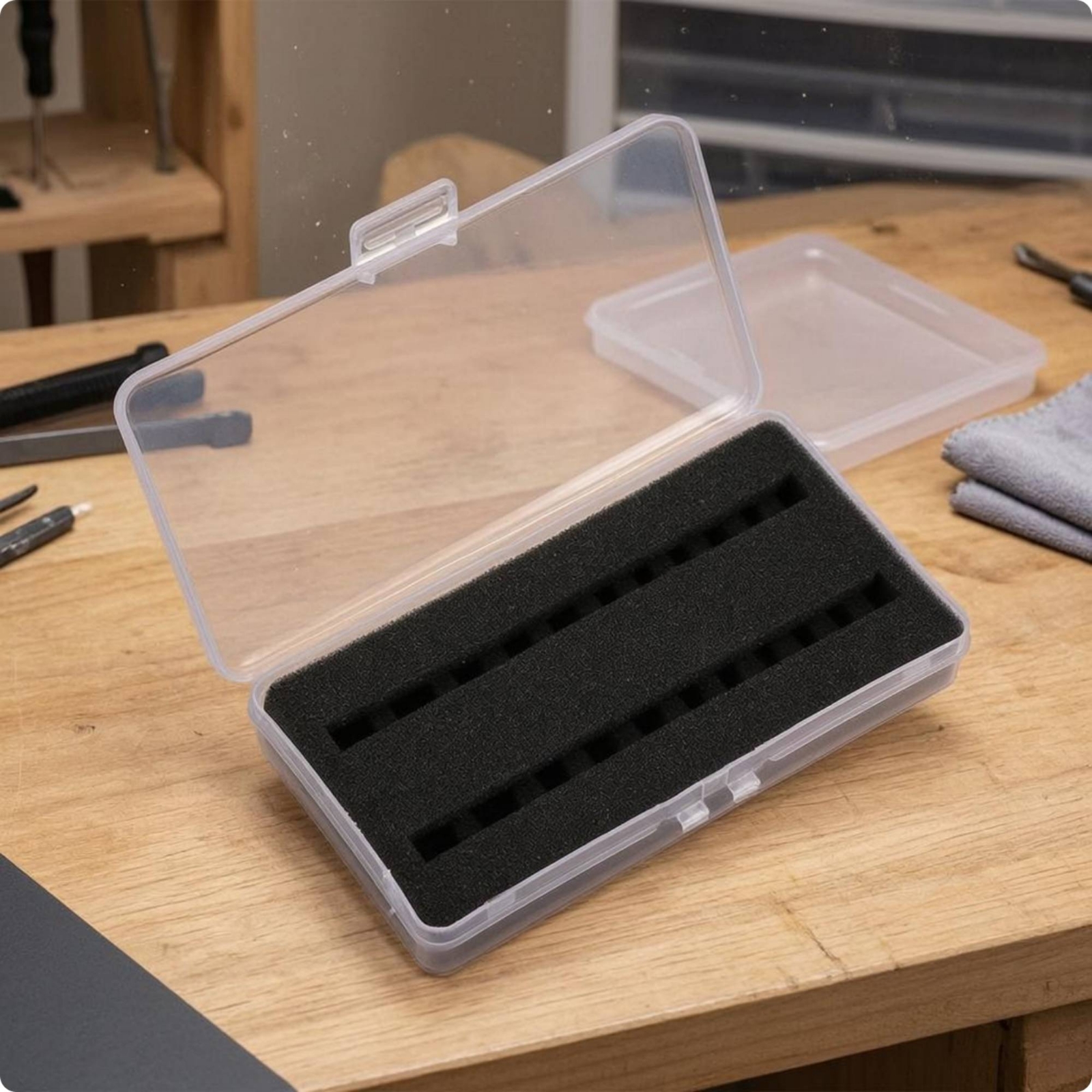 Figure Storage Box Hinged Lid  – обзор и цена Figure Display Box