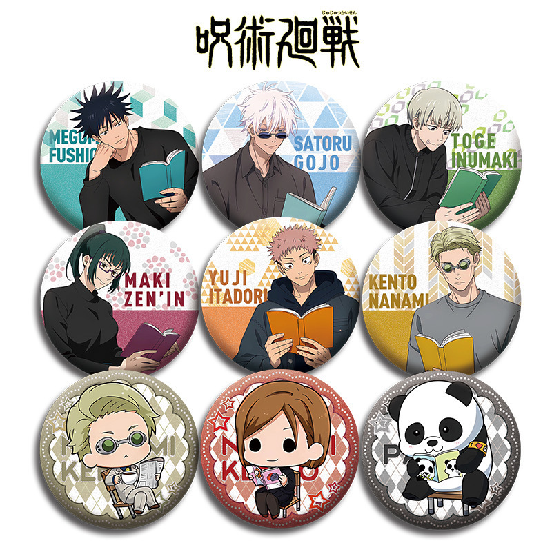 Jujutsu Kaisen Anime Badge Set – обзор и цена Gojo Anime Merchandise