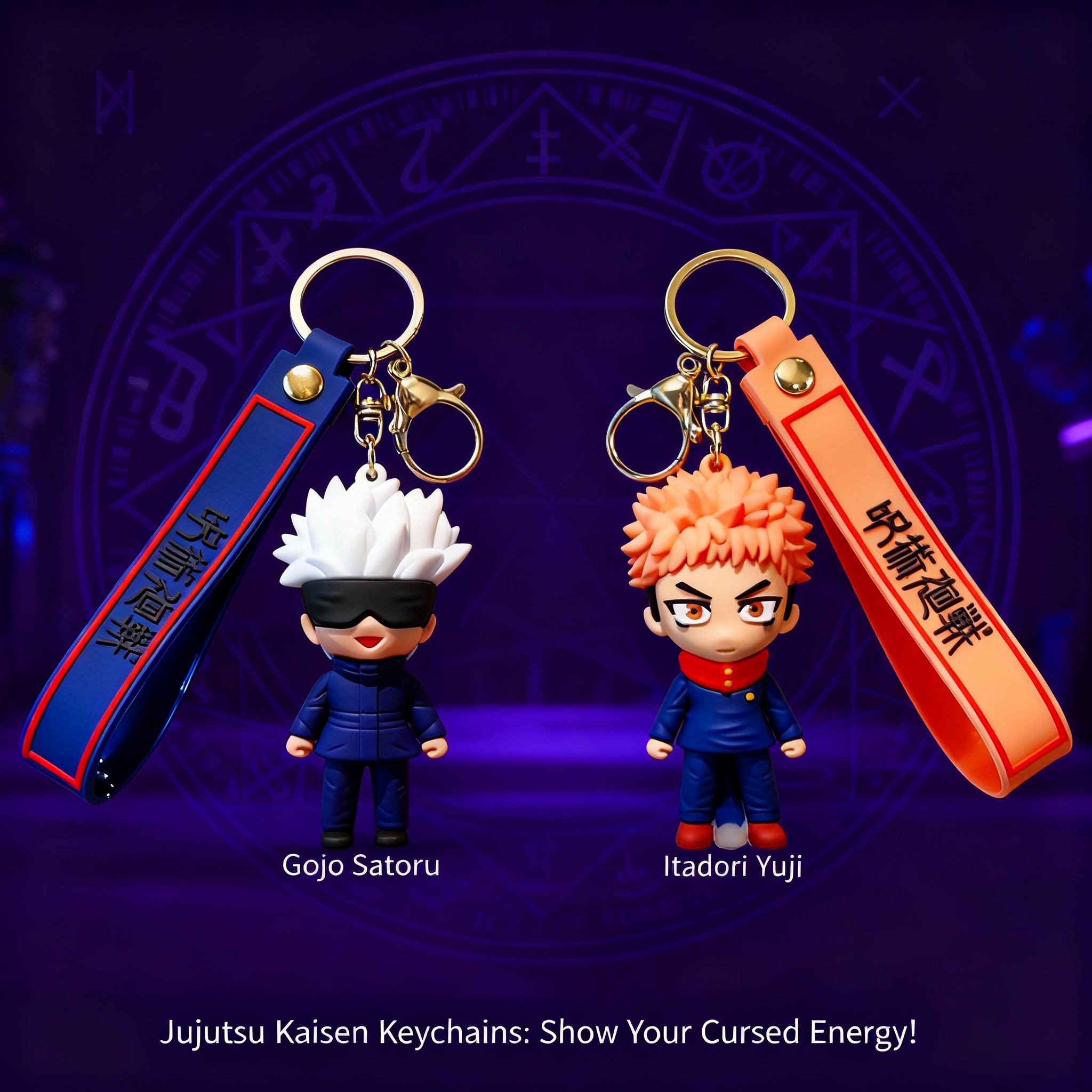 Jujutsu Kaisen Anime Keychain  – обзор и цена Gojo Anime Merchandise