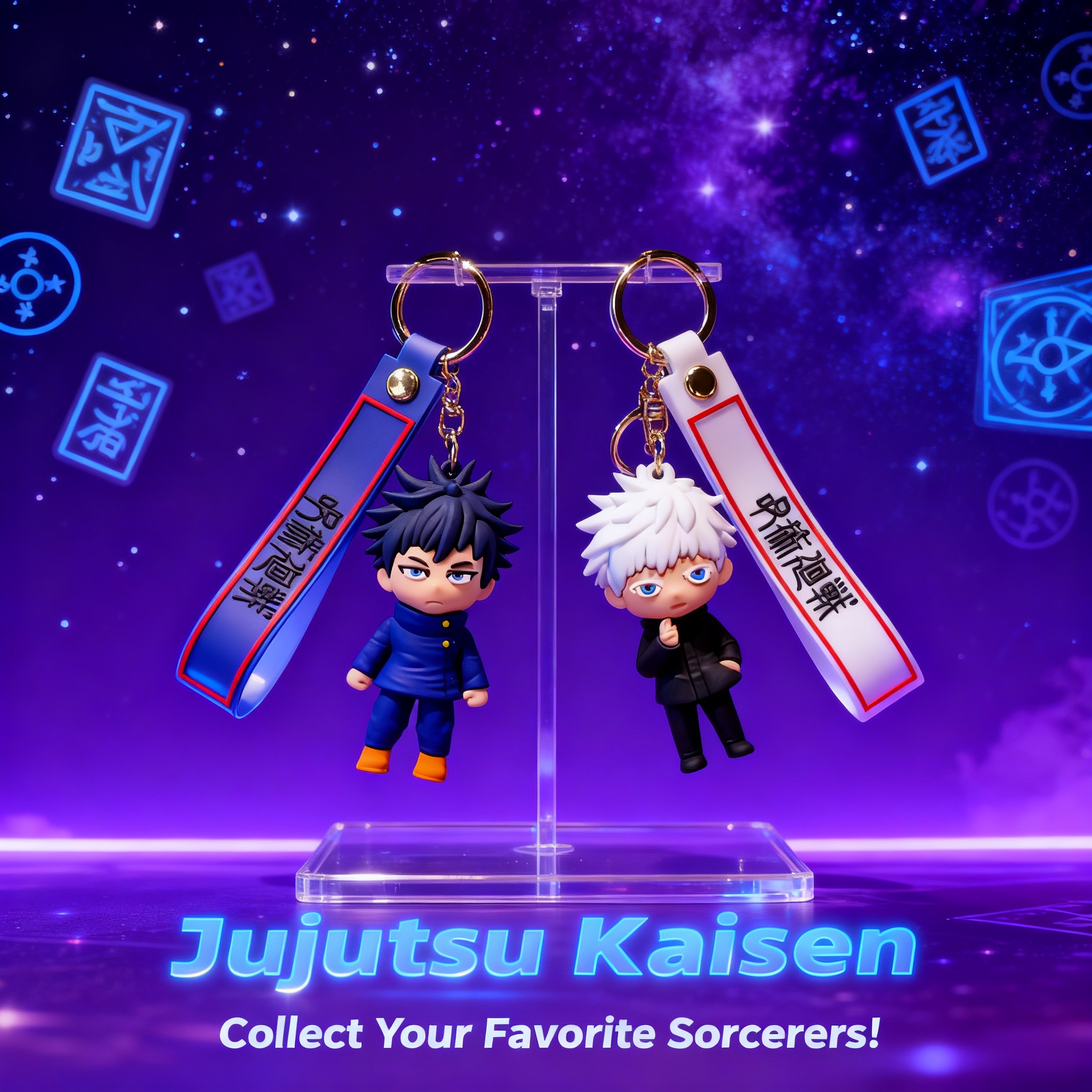 Jujutsu Kaisen Anime Keychain  – обзор и цена Gojo Anime Merchandise