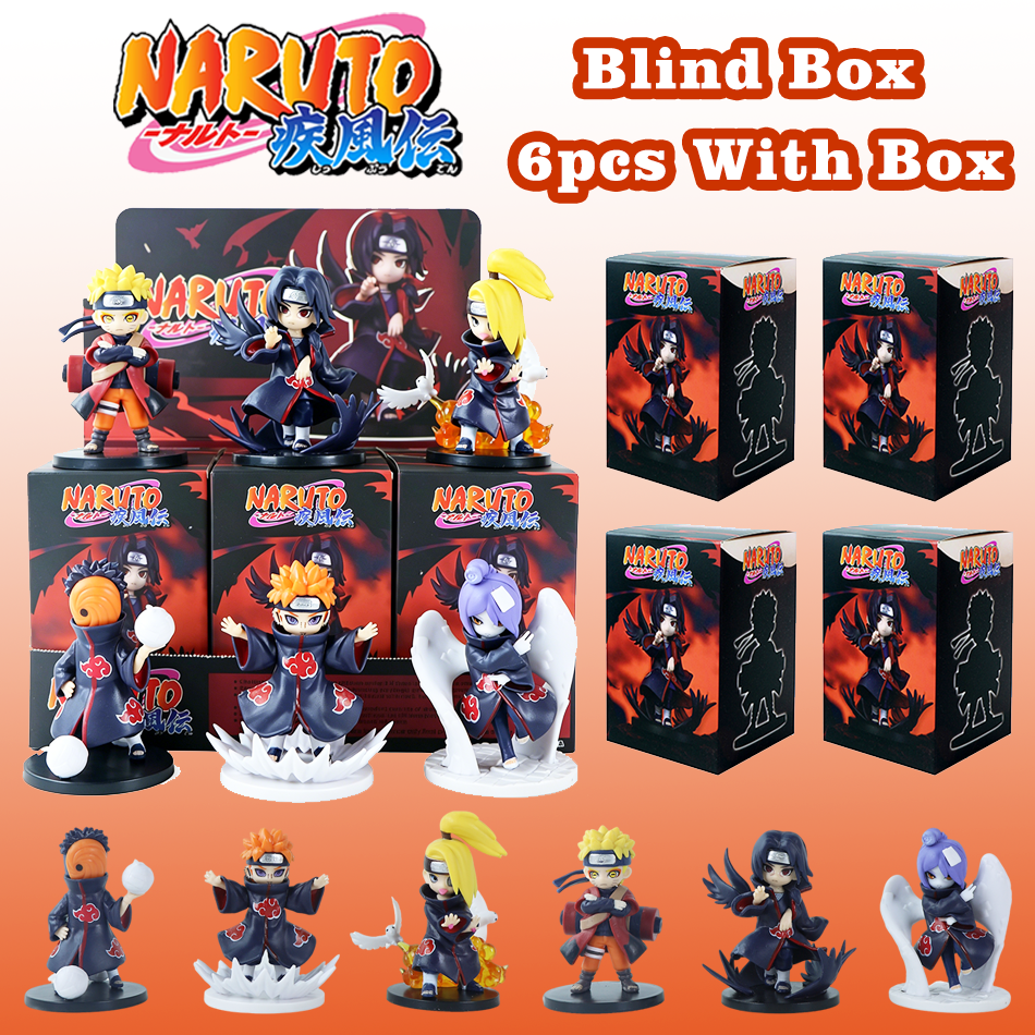 6Pcs Naruto Shippuden Hot Popu – обзор и цена Popular Anime Merchandise