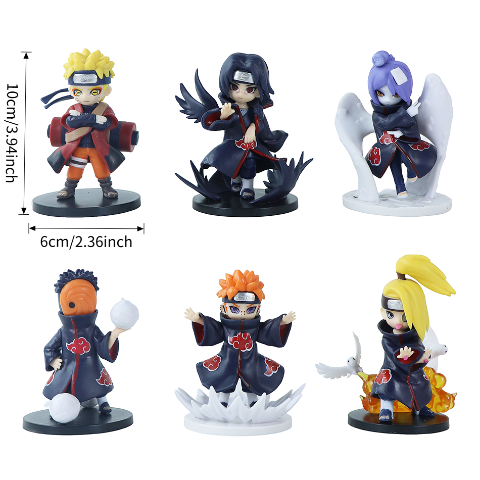 6Pcs Naruto Shippuden Hot Popu – обзор и цена Popular Anime Merchandise