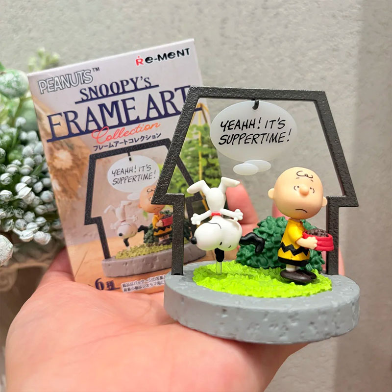 Rement Peanuts Snoopy Frame Ar – обзор и цена Figure Display Box