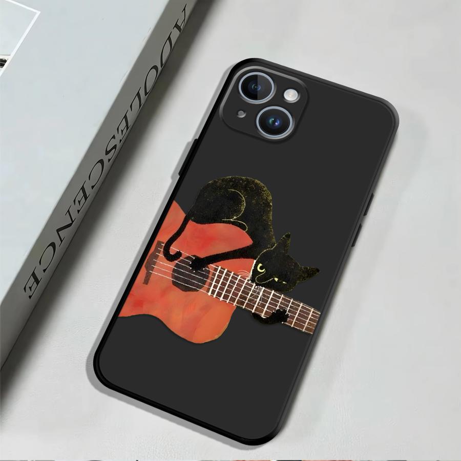 Cartoon Black Car Phone Cover  – обзор и цена Lanyard Anime Logo