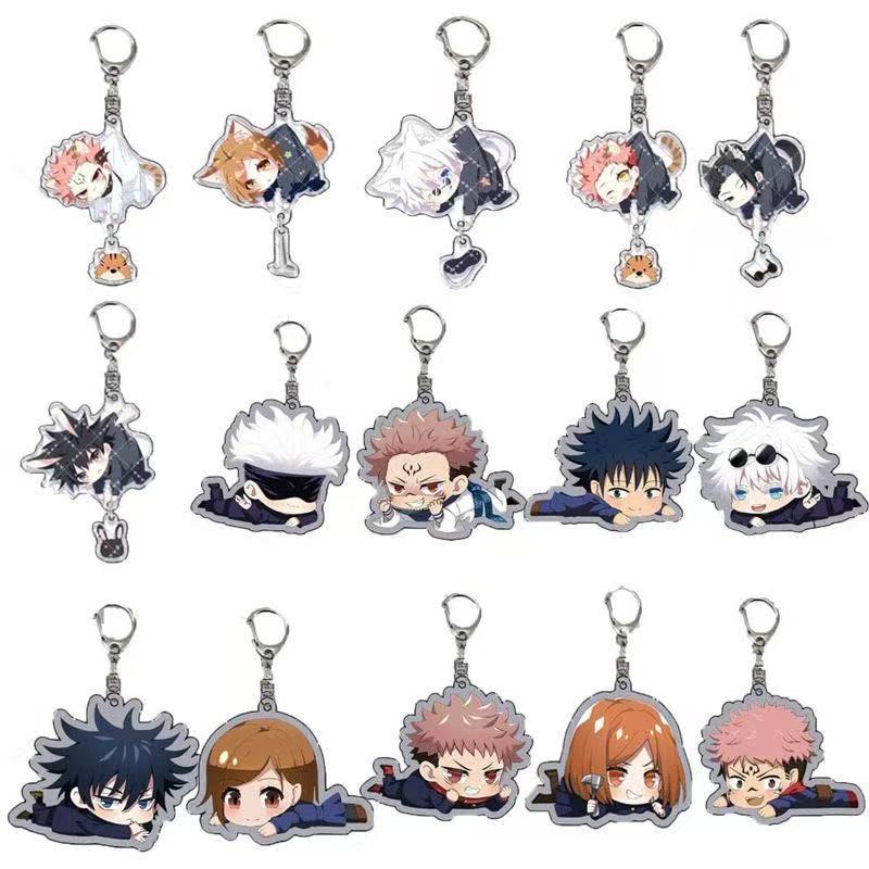 New Jujutsu Kaisen Acrylic Key – обзор и цена Gojo Anime Merchandise