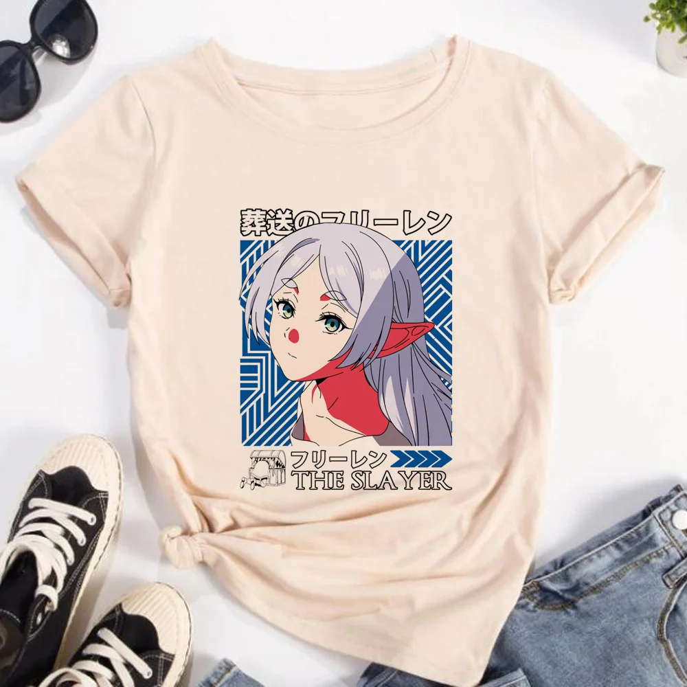Frieren Tshirt Women Streetwea – обзор и цена Frieren Anime Merchandise