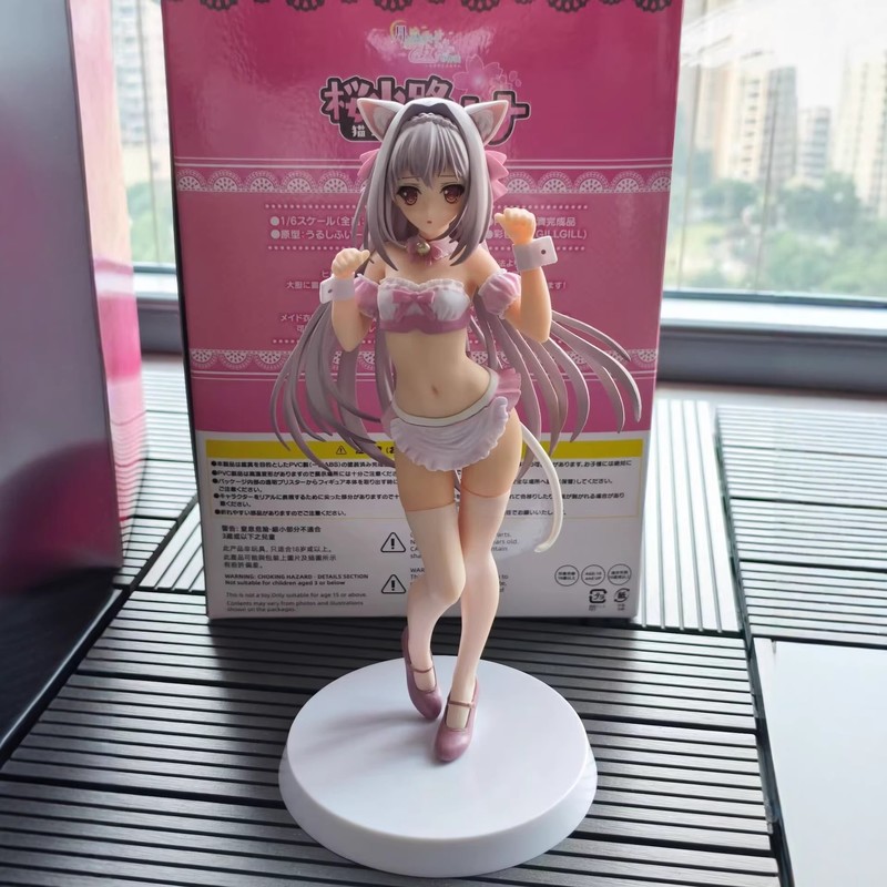 Anime Figure 1/6 Scale Sakurak – обзор и цена Figure Display Box